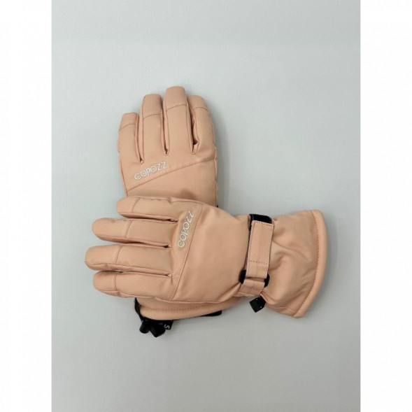 Перчатки горнолыжные сноубордические Copozz (розовый, S) в Мурманске