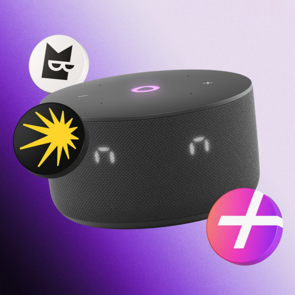 Умная колонка Яндекс Станция Мини 3 c Алисой на YandexGPT, чёрная в Мурманске