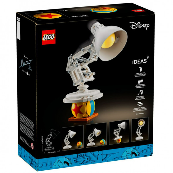 Конструктор LEGO Ideas 21357 Disney Pixar: Люксо-младший в Мурманске