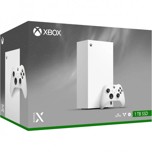 Игровая приставка Microsoft Xbox Series X Digital Edition, 1 ТБ, белый в Мурманске
