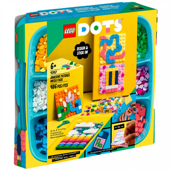 Конструктор LEGO DOTS 41957 Большой набор пластин-наклеек с тайлами в Мурманске