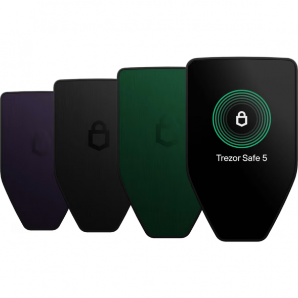 Аппаратный криптокошелек Trezor Safe 5, Green Beryl в Мурманске