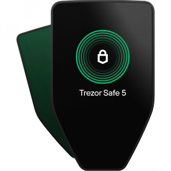 Аппаратный криптокошелек Trezor Safe 5, Green Beryl в Мурманске