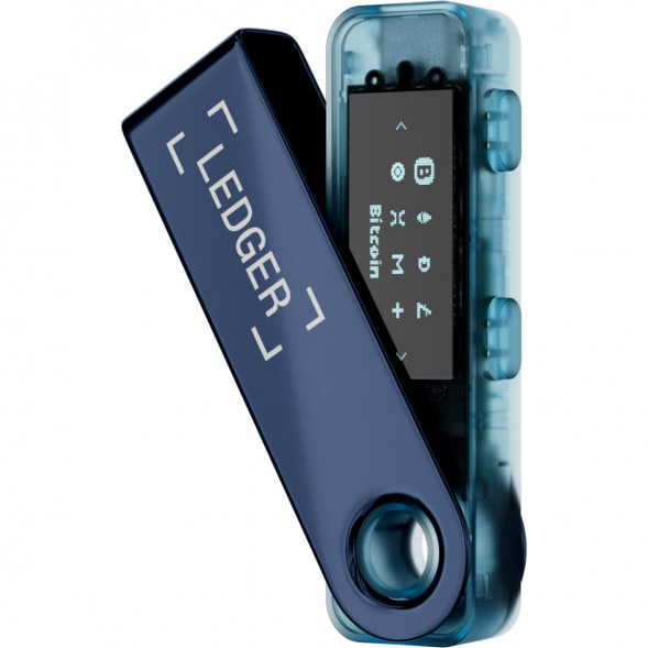 Криптокошелек Ledger Nano S Plus 1 шт., Neptune Blue в Мурманске
