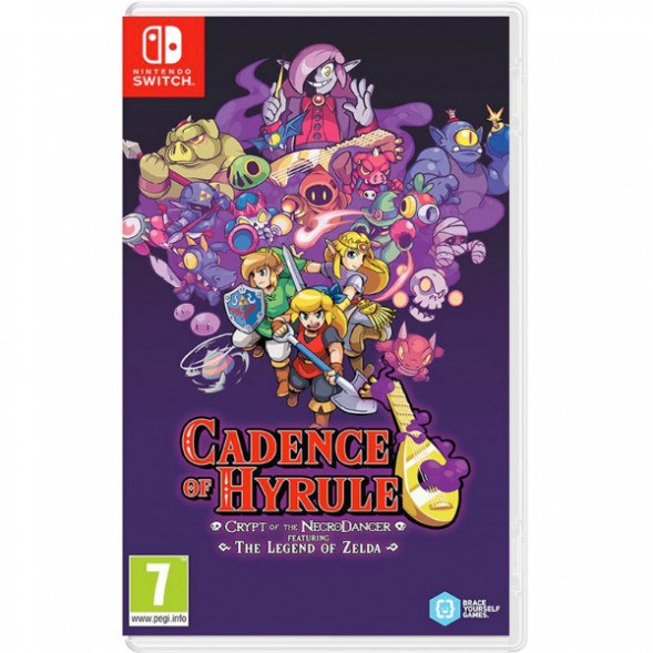 Игра Cadence of Hyrule: Crypt of the NecroDancer Featuring The Legend of Zelda [Nintendo Switch, английская версия] в Мурманске