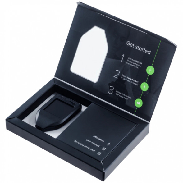 Аппаратный криптокошелек Trezor Model T в Мурманске