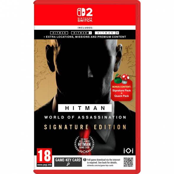 Игра Hitman World of Assassination Signature Edition [Nintendo Switch 2, русские субтитры] в Мурманске