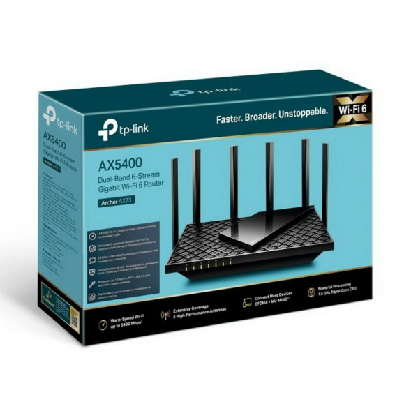 Роутер TP-LINK Archer AX73 (AX5400) в Мурманске