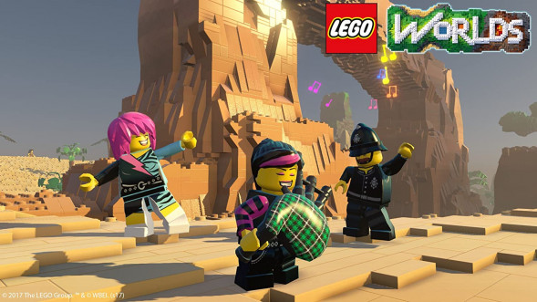 Игра LEGO Worlds [PS4, английская версия] в Мурманске