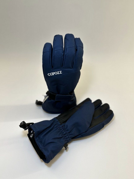 Перчатки горнолыжные сноубордические Copozz (синий, S) в Мурманске