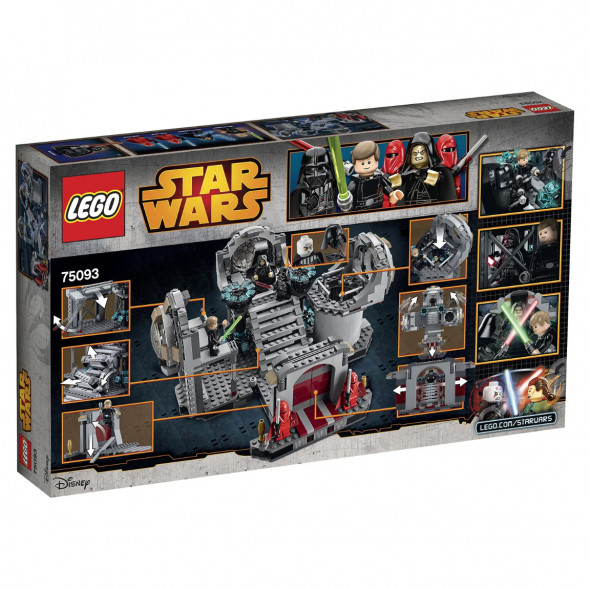 Конструктор LEGO Star Wars 75093 Звезда Смерт - Последняя схватка в Мурманске