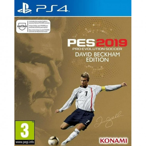 Игра PES 2019: Pro Evolution Soccer. David Beckham Edition [PS4, русские субтитры] в Мурманске
