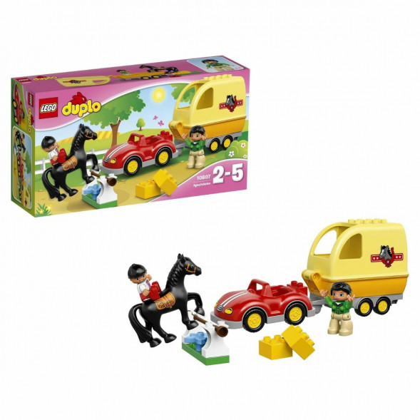 Конструктор LEGO DUPLO Town 10807 Трейлер для лошадок в Мурманске