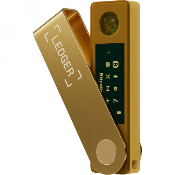 Аппаратный криптокошелек Ledger Nano X, Gold в Мурманске