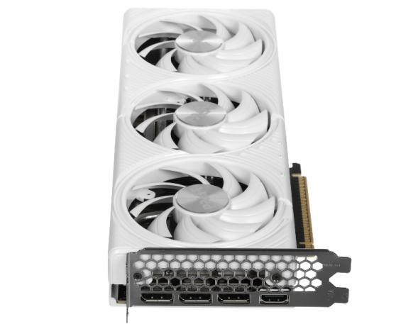 Видеокарта Palit NVIDIA GeForce RTX5070 WHITE OC 12ГБ GDDR7, OC в Мурманске
