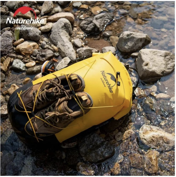 Герморюкзак Naturehike NH21FSB04 30 л, хаки в Мурманске