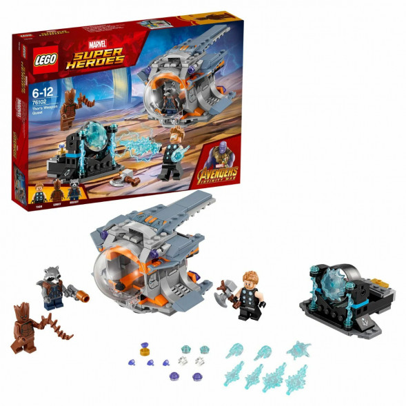 Конструктор LEGO Super Heroes 76102 Война бесконечности: В поисках оружия Тора в Мурманске