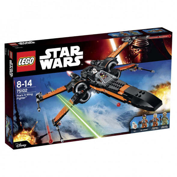 Конструктор LEGO Star Wars 75102 Истребитель По (Poe&amp;#039;s X-Wing Fighter) в Мурманске