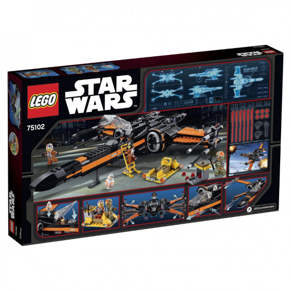 Конструктор LEGO Star Wars 75102 Истребитель По (Poe&amp;#039;s X-Wing Fighter) в Мурманске