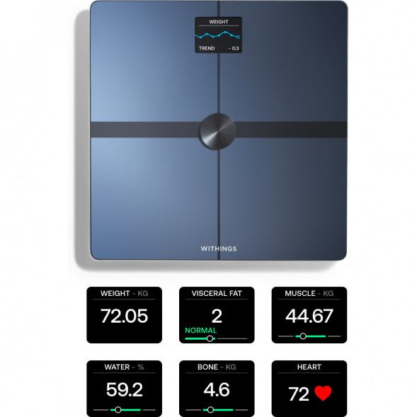 Умные весы Withings Body Smart Black (WBS13-BLACK-ALL-INTER) в Мурманске