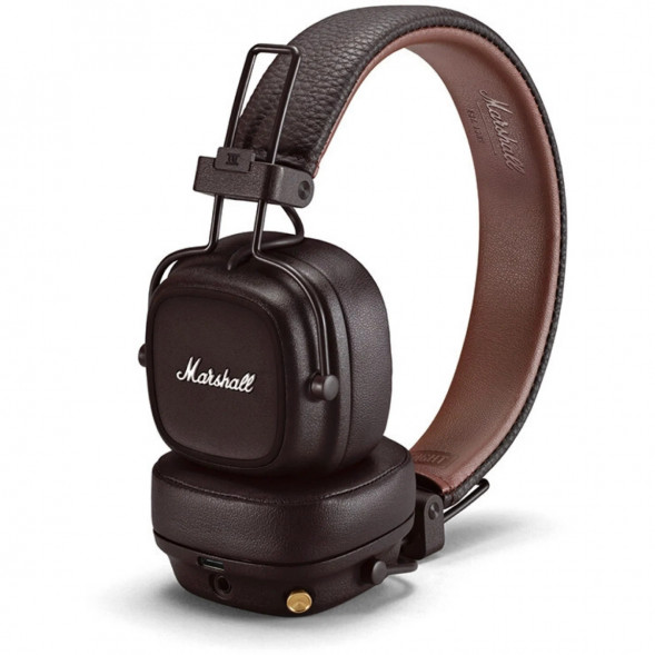 Беспроводные наушники Marshall Major IV, коричневый в Мурманске