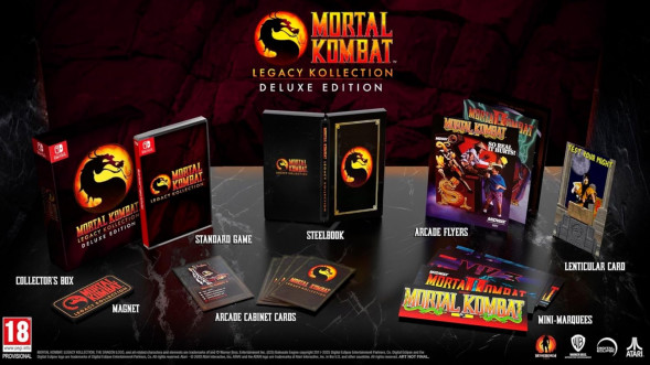 Игра Mortal Kombat: Legacy Kollection. Deluxe Edition [Nintendo Switch, английская версия] в Мурманске