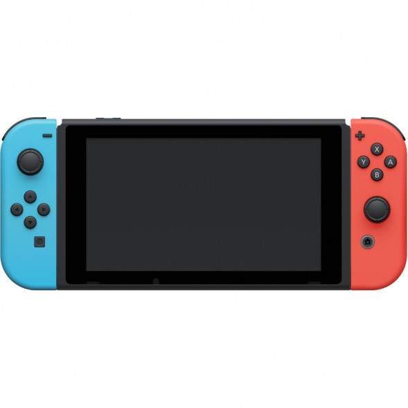 Игровая приставка Nintendo Switch OLED 64 ГБ, неоновый синий/неоновый красный в Мурманске