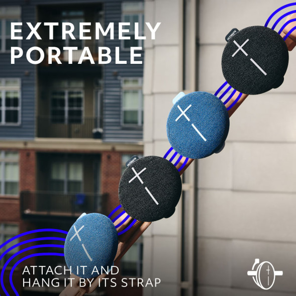 Портативная колонка Ultimate Ears MINIROLL, синий в Мурманске