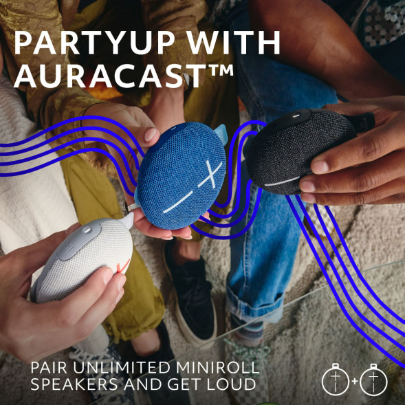 Портативная колонка Ultimate Ears MINIROLL, синий в Мурманске