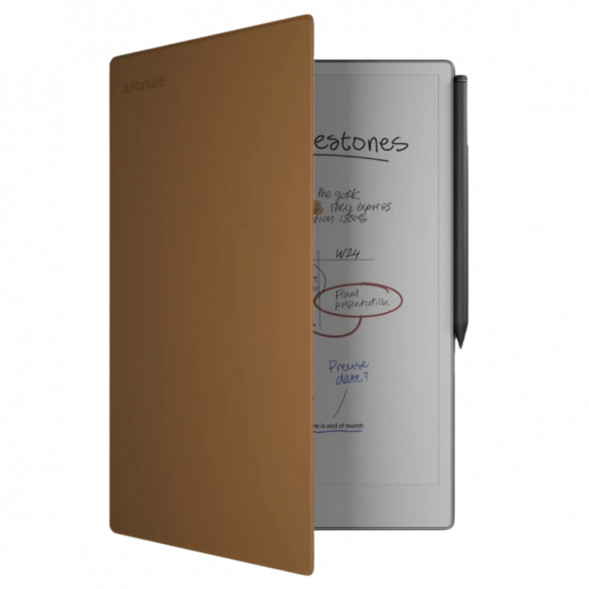Чехол-книжка reMarkable Book Folio Premium Leather для reMarkable Pro, коричневый в Мурманске