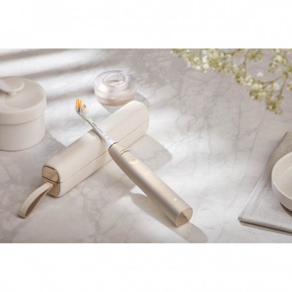 Звуковая зубная щетка Philips Sonicare 9900 Prestige HX9992, золотистое шампанское в Мурманске