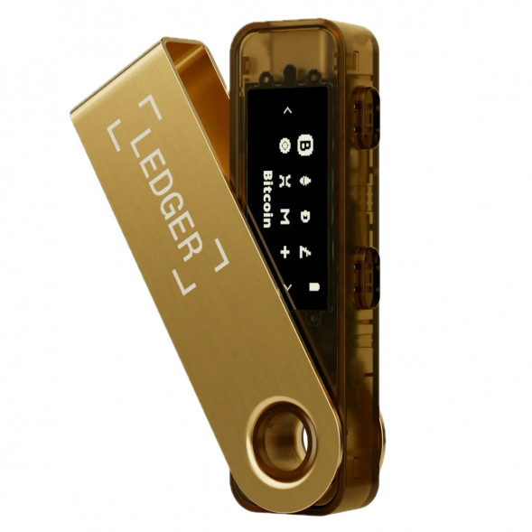 Криптокошелек Ledger Nano S Plus 1 шт., золотой в Мурманске
