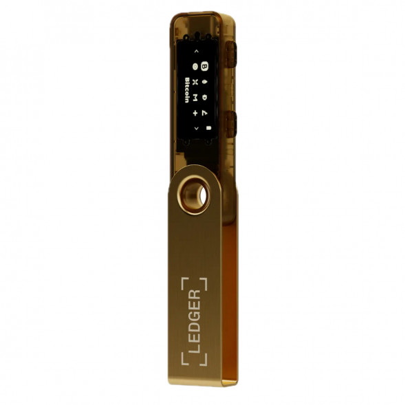 Криптокошелек Ledger Nano S Plus 1 шт., золотой в Мурманске