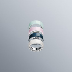 Умное кольцо Oura Ring 4 Ceramic (размер 4), Розовый/Petal