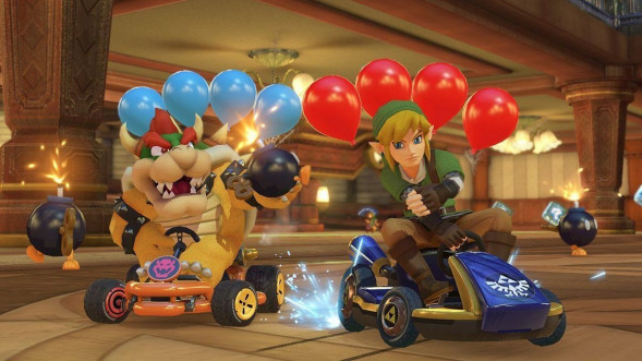 Игра Mario Kart 8 Deluxe Edition для Nintendo Switch, картридж в Мурманске