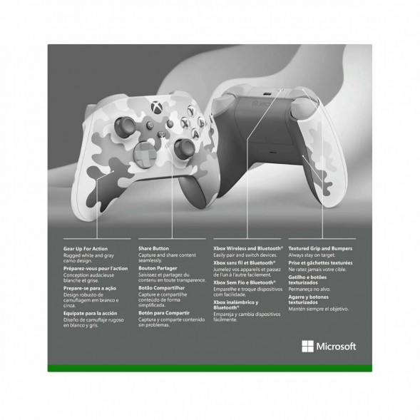 Геймпад Microsoft Xbox Series Controller, Arctic Camo в Мурманске