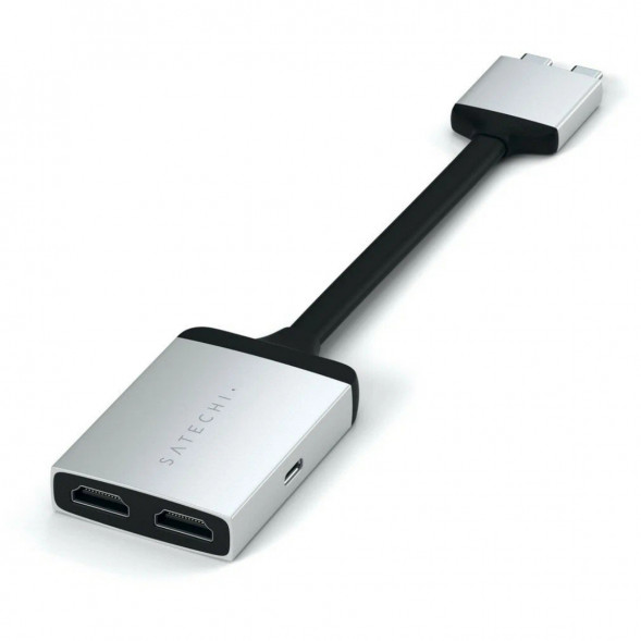 Адаптер Satechi USB-C Dual 4K HDMI Adapter (2xHDMI, USB Type-C) в Мурманске