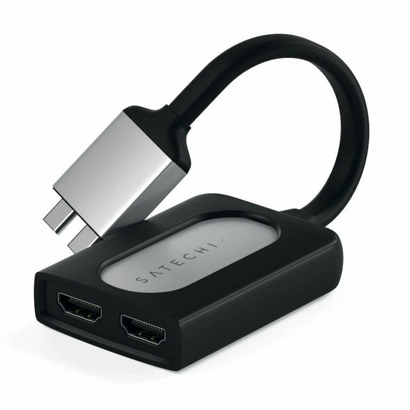 Адаптер Satechi USB-C Dual 4K HDMI Adapter (2xHDMI, USB Type-C) в Мурманске