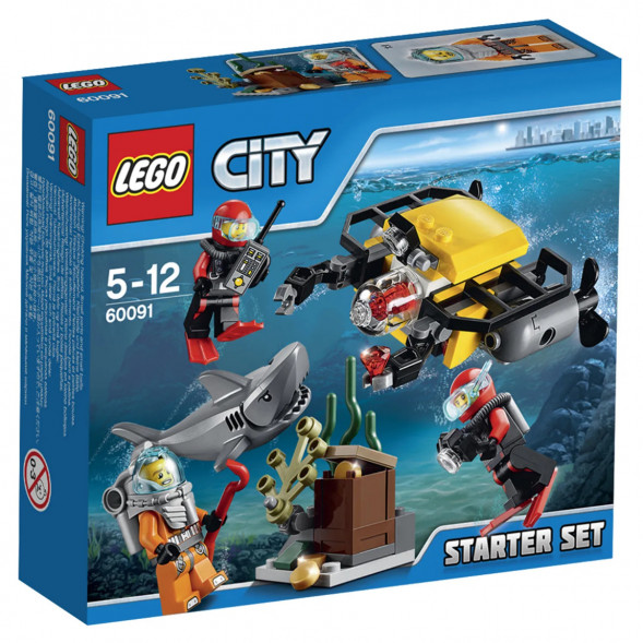 Конструктор LEGO City Deep Sea Explorers 60091 Исследование морских глубин в Мурманске