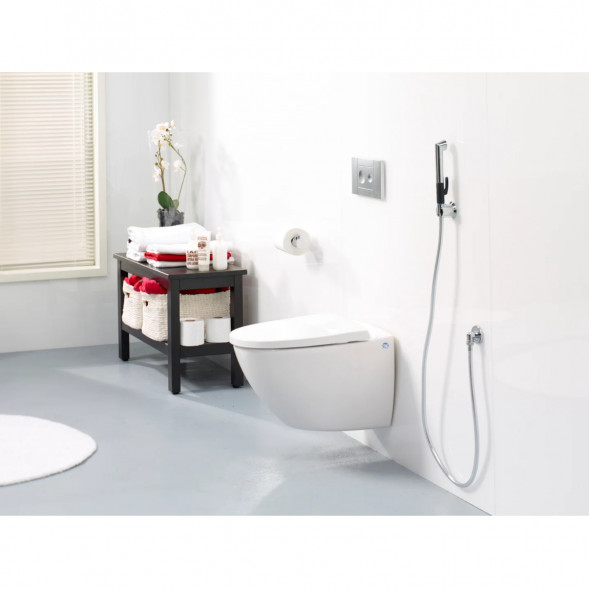 Лейка для гигиенического душа Oras Optima (272050), серебро/черный в Мурманске