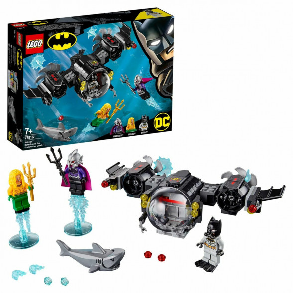 Конструктор LEGO Super Heroes 76116 Подводный бой Бэтмена в Мурманске