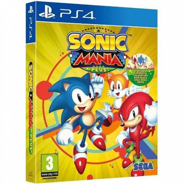 Игра Sonic Mania Plus (+ Артбук) [PS4, русские субтитры] в Мурманске