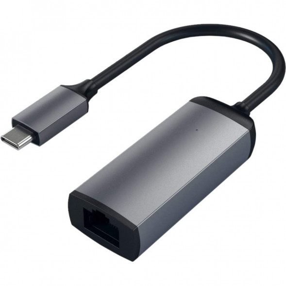 Адаптер Satechi USB-C - Ethernet ST-TCENM, серый космос в Мурманске