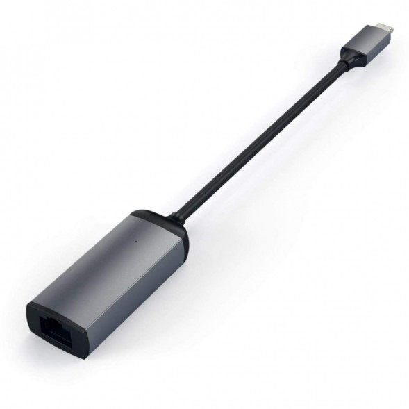 Адаптер Satechi USB-C - Ethernet ST-TCENM, серый космос в Мурманске