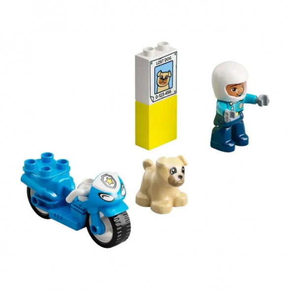 Конструктор LEGO DUPLO 10967 Полицейский мотоцикл в Мурманске