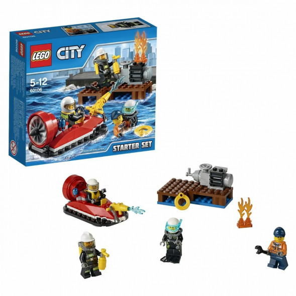 Конструктор LEGO City Fire 60106 Пожарная охрана в Мурманске