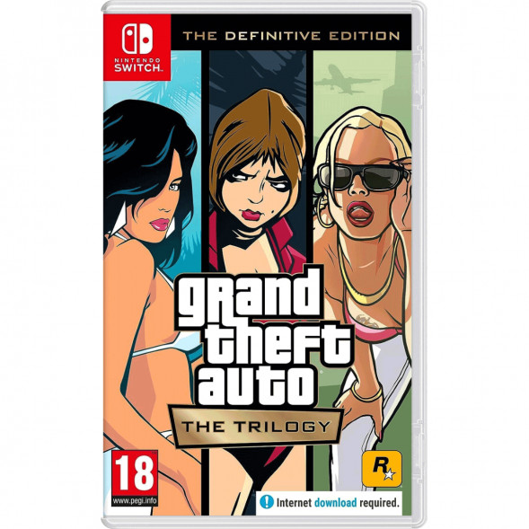 Grand Theft Auto: The Trilogy - The Definitive Edition [Nintendo Switch, русские субтитры] в Мурманске