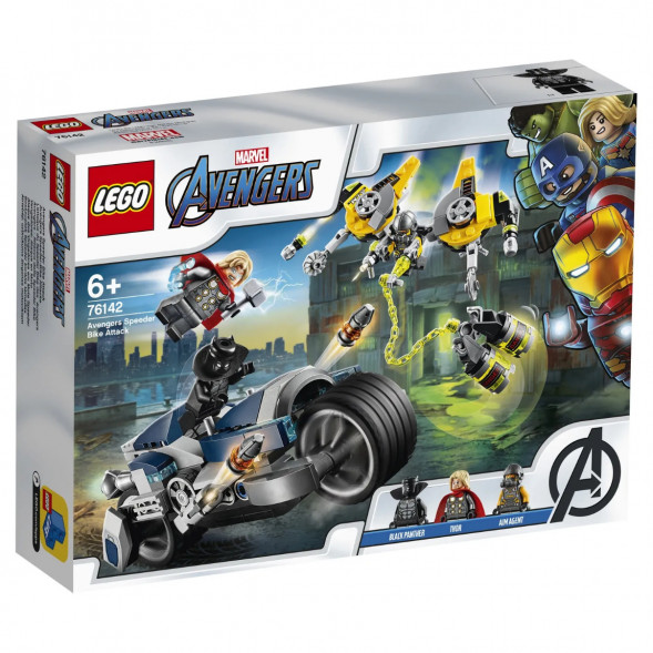 Конструктор LEGO Super Heroes 76142 Мстители Атака на спортбайке в Мурманске