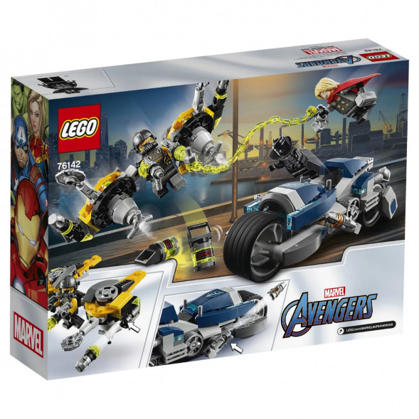 Конструктор LEGO Super Heroes 76142 Мстители Атака на спортбайке в Мурманске