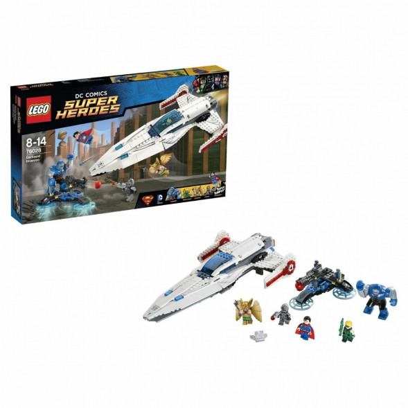 Конструктор LEGO Super Heroes 76028 Вторжение Дарксайда в Мурманске